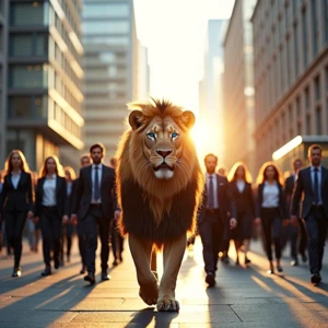 smartLion Business-Coaching Führungskraft mit folgenden Mitarbeitern